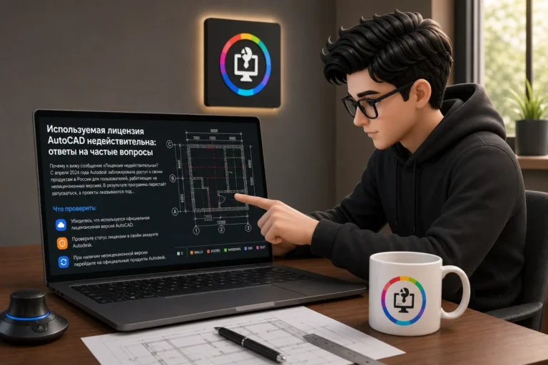 Используемая лицензия AutoCAD недействительна: ответы на частые вопросы