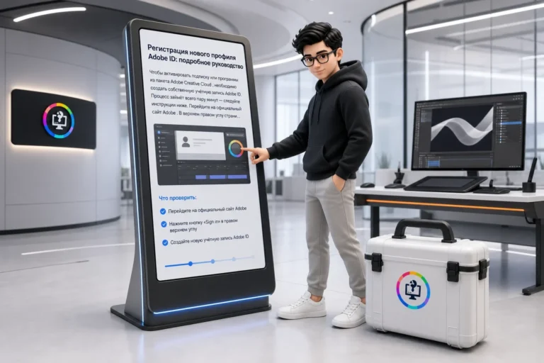 Регистрация нового профиля Adobe ID: подробное руководство