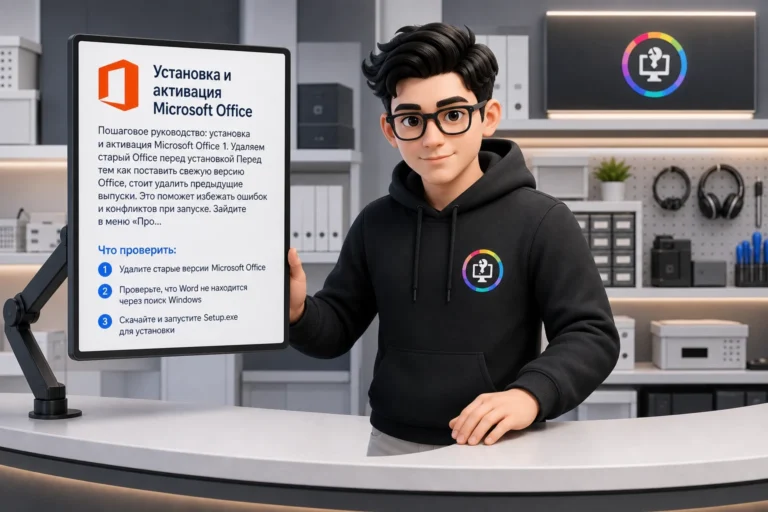 Установка и активация Microsoft Office