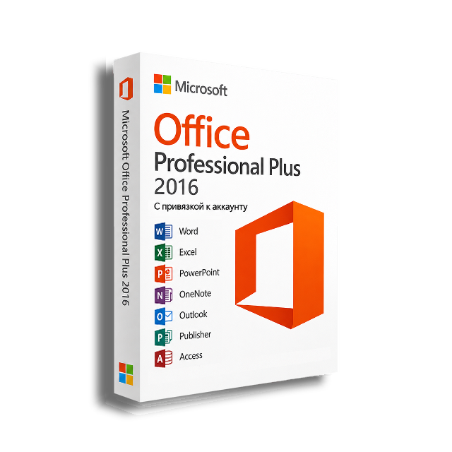 Microsoft Office 2016 для Windows — ключ активации с привязкой к учётной записи Microsoft