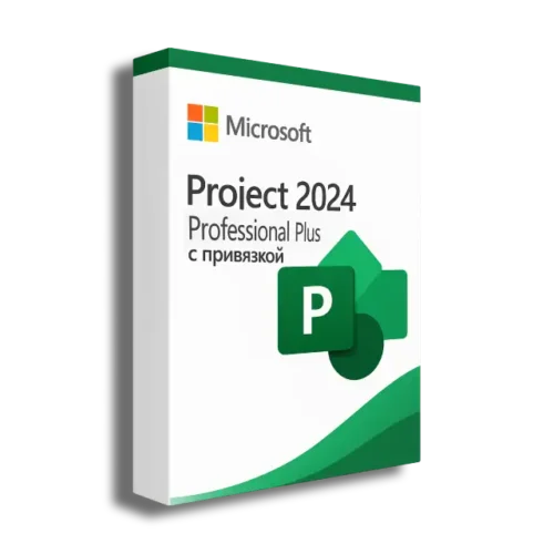 Microsoft Project 2024 Professional с привязкой