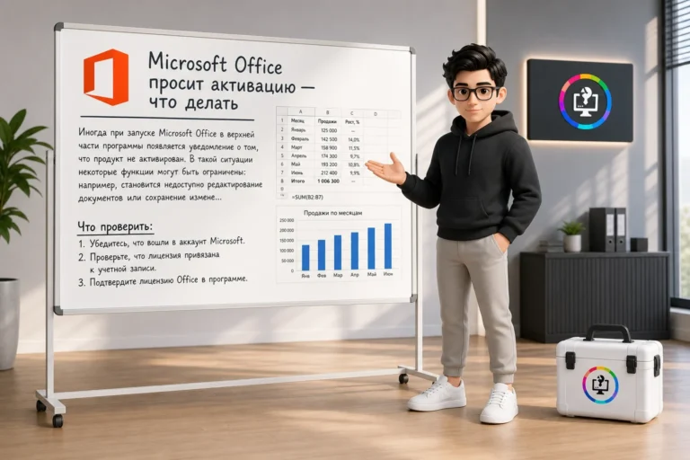 Microsoft Office просит активацию — что делать