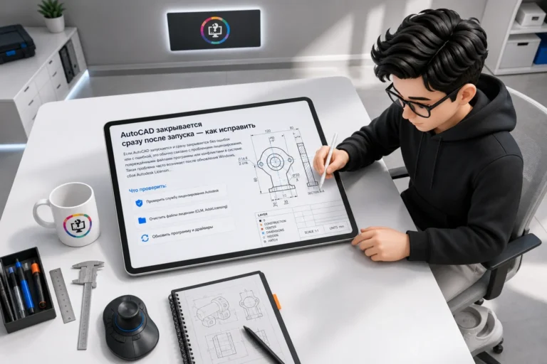 ART устраняет проблему запуска AutoCAD