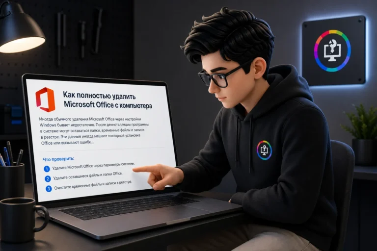 Как полностью удалить Microsoft Office с компьютера