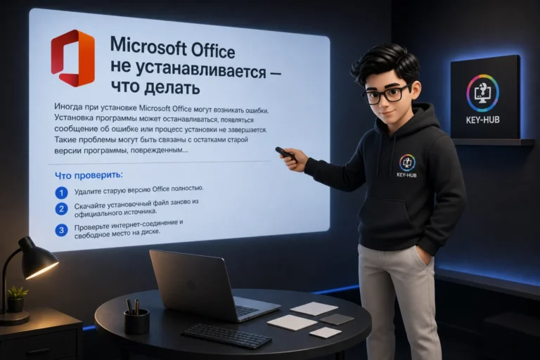 Microsoft Office не устанавливается — что делать