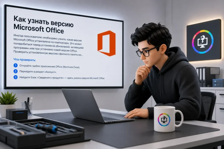Как узнать версию Microsoft Office