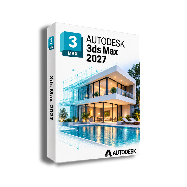 Autodesk 3ds Max 2027 для Windows — изображение программы для 3D-моделирования и визуализации