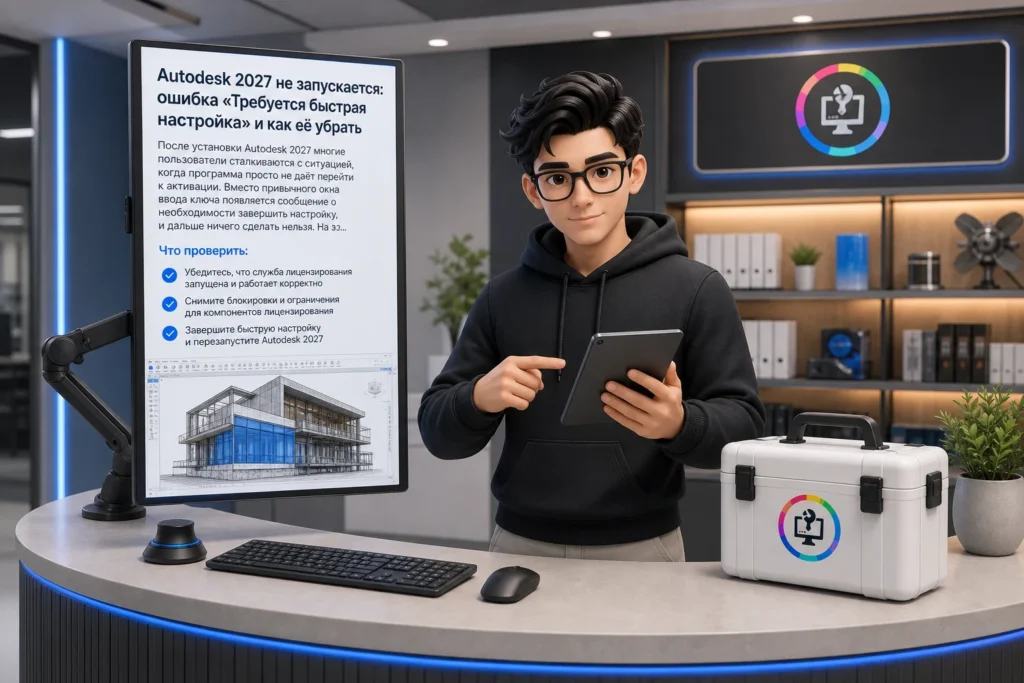 ART устраняет ошибку в Autodesk 2027