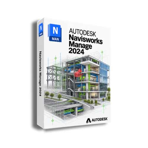 Autodesk Navisworks Manage 2024 для Windows — изображение программы для BIM-моделирования и координации строительных проектов