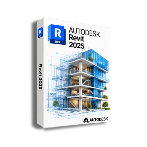 Autodesk Revit 2025 для Windows — изображение программы для BIM-проектирования зданий