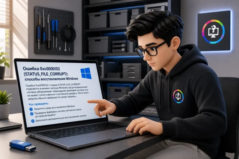 Ошибка 0xc0000102 (STATUS_FILE_CORRUPT): способы восстановления Windows