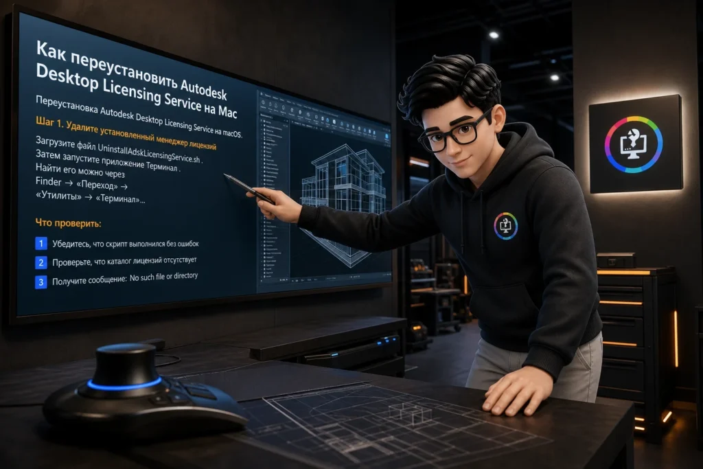 ART настраивает установку Autodesk