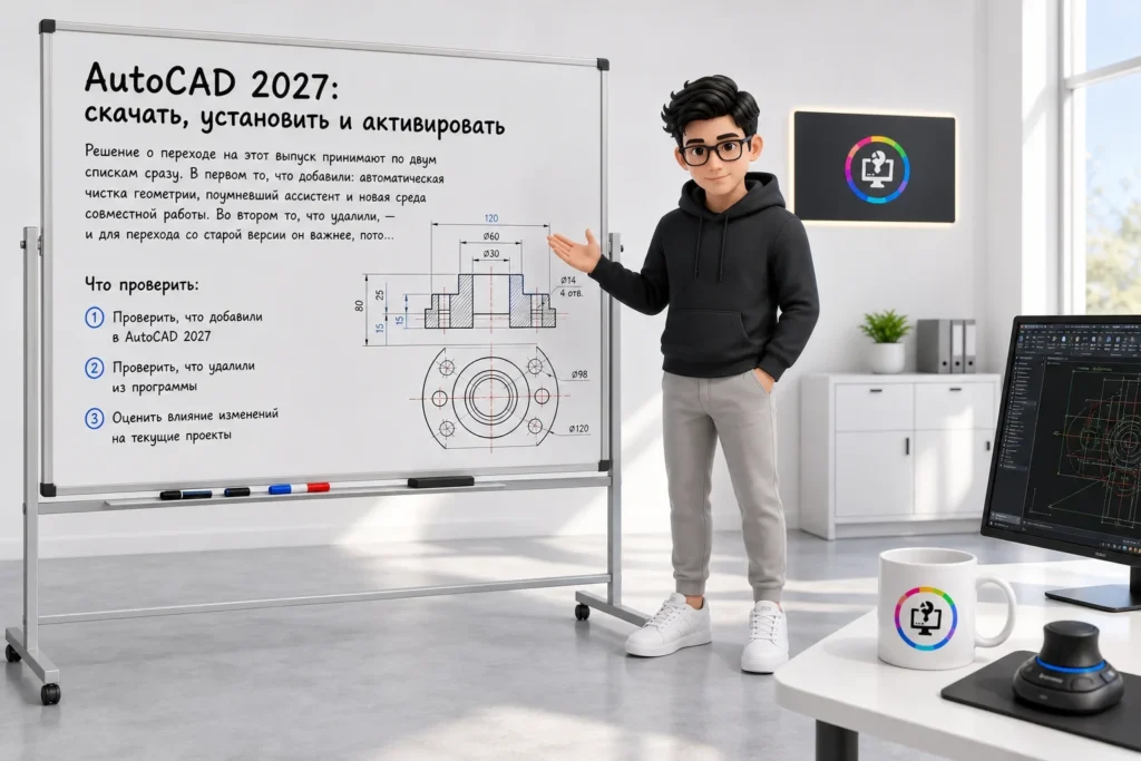 ART настраивает установку AutoCAD