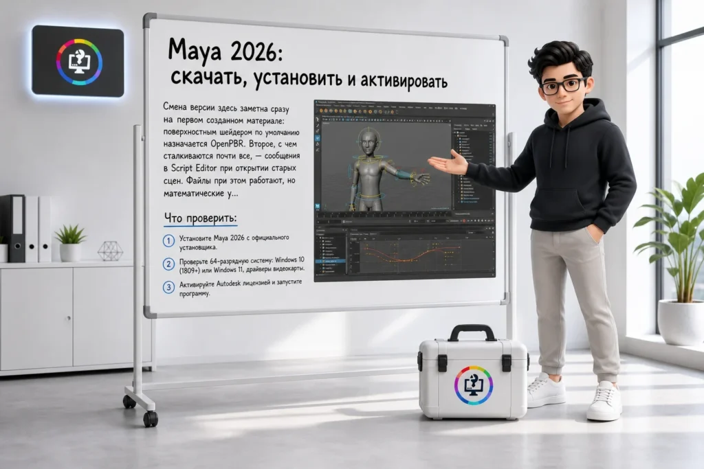 ART настраивает установку программы