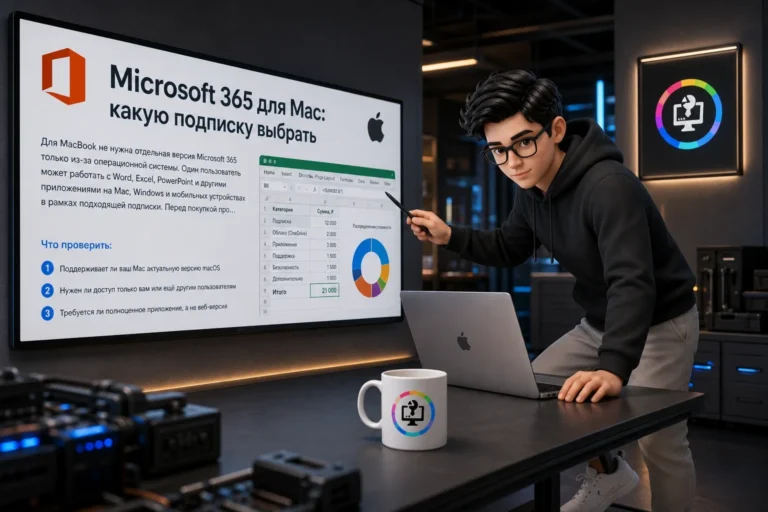 Microsoft 365 для Mac: какую подписку выбрать