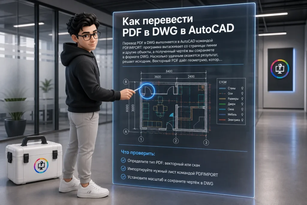 ART настраивает AutoCAD