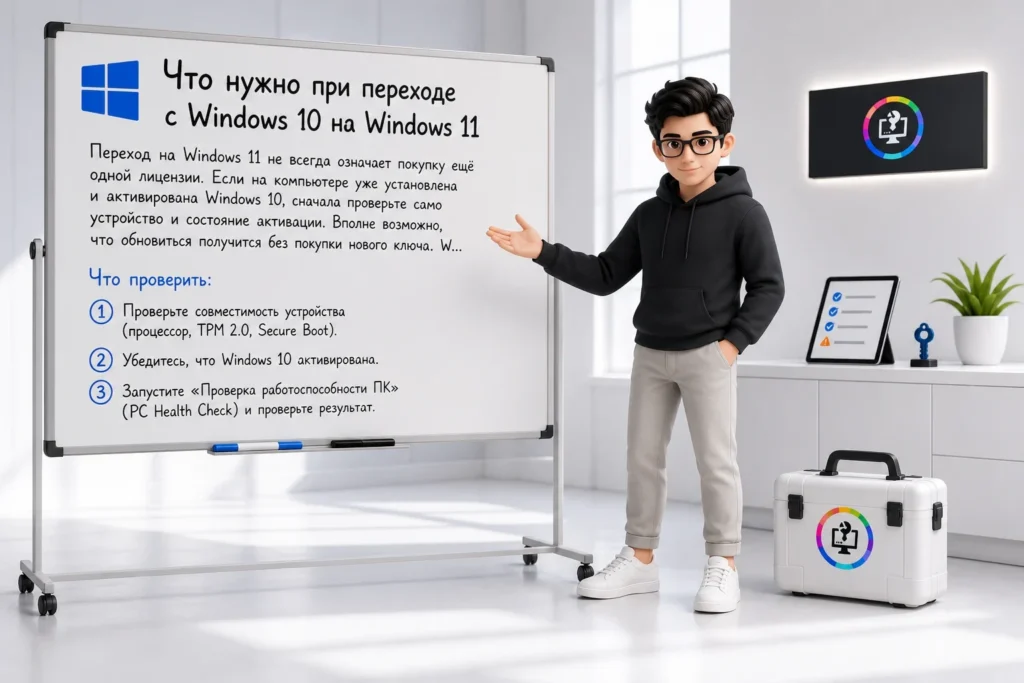ART проверяет активацию Windows 11
