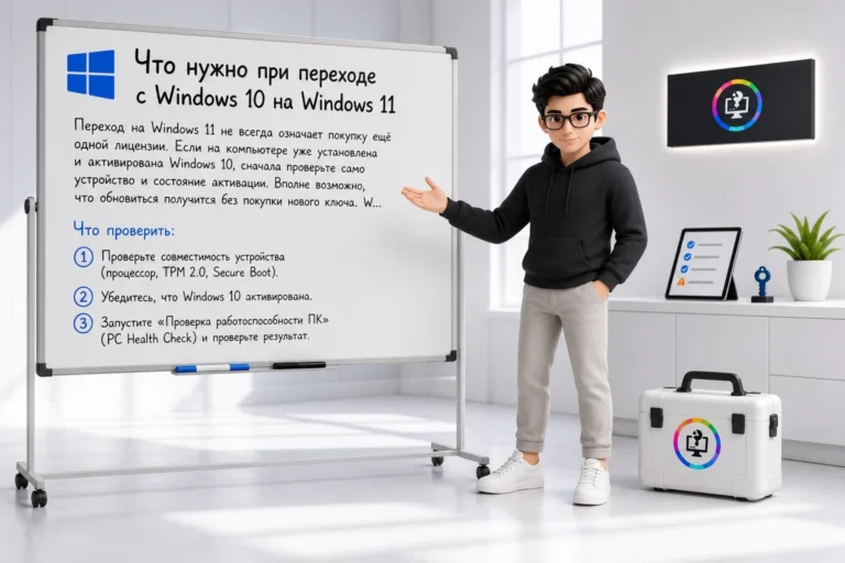 Что нужно при переходе с Windows 10 на Windows 11