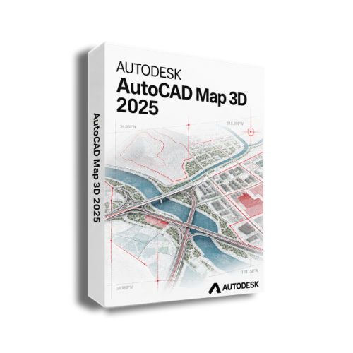 Autodesk AutoCAD Map 3D 2025 для Windows, без VPN
