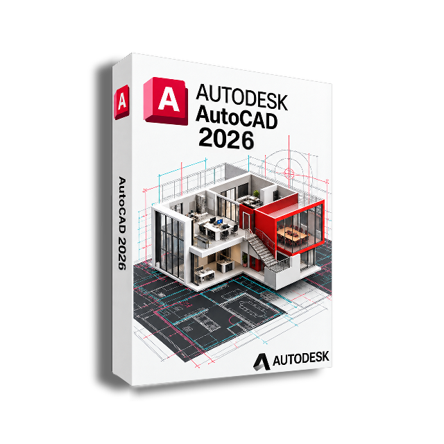 Autodesk AutoCAD 2026 для Windows — изображение программы для проектирования и черчения