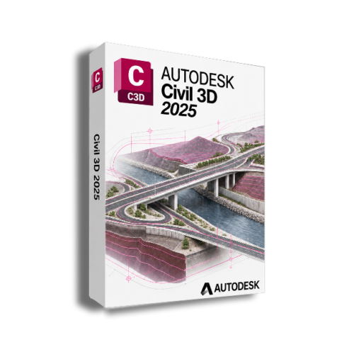 Autodesk Civil 3D 2025 для Windows — изображение программы для проектирования объектов инфраструктуры